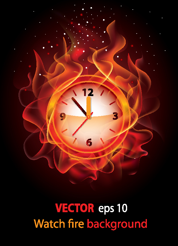 free vector Flame ignition vector
